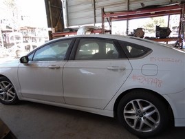 2015 Ford Fusion SE White 1.5L Turbo AT #F24798